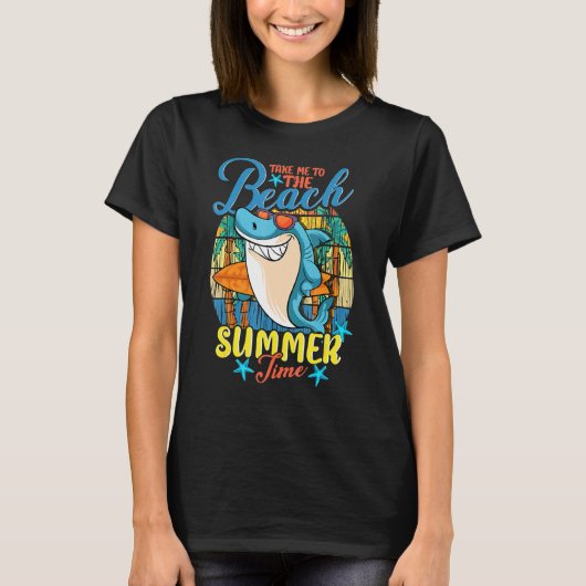 サンシャインハリケーンビーチアリゲータフロリダ Tシャツ (正面)