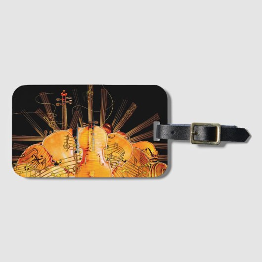 サンシャインバイオリン協奏曲 ラゲッジタグ (正面横)