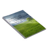 サンシャインバイブル聖句のローンツリーレイ ノートブック (右側)