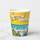 サンシャインバナー 紙コップ (正面)