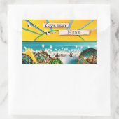 サンシャインバナー 長方形シール (バッグ)