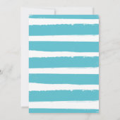 サンシャインバースデーパーティーターコイズリトルサンシャイン 招待状 (裏面)