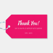 サンシャインバースデーパーティー ギフトタグ (裏面横)