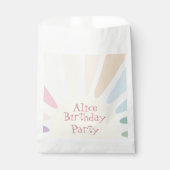 サンシャインバースデーパーティー フェイバーバッグ (正面)