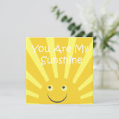 サンシャインバースデーパーティー 招待状 (スタンド正面)