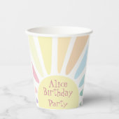 サンシャインバースデーパーティー 紙コップ (正面)