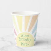 サンシャインバースデーパーティー 紙コップ (正面)
