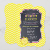 サンシャインバースデー招待状 招待状 (正面/裏面)