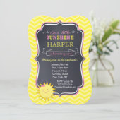 サンシャインバースデー招待状 招待状 (スタンド正面)