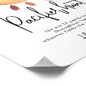 サンシャインパシファイヤー狩りゲームベビーシャワー ポスター (角)