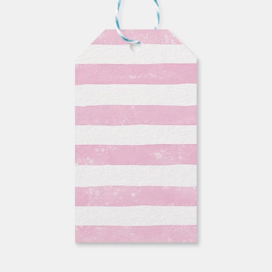 サンシャインパーティーオペラベルギフト誕生日ベビーシャワー ギフトタグ (裏面)