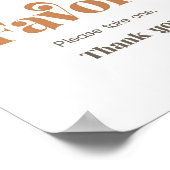 サンシャインビイズボホレトロサンパーティーサイン ポスター (角)