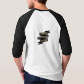 "サンシャインビベス" – 明るい夏グラフィックシャツ" Tシャツ (裏面)