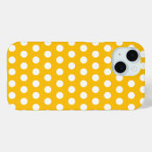 サンシャインビューティーな水玉模様のデザイン Case-Mate iPhoneケース (裏面 (横))