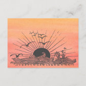 サンシャインビーチデスティネーションサンライズサンセット詳細 エンクロージャーカード (裏面)