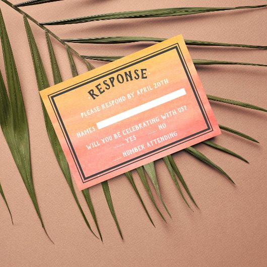 サンシャインビーチ先海サンセットサンライズ 出欠カード