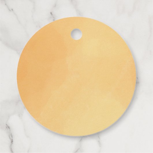 サンシャインピンクサンベビーシャワー フェイバータグ (裏面)