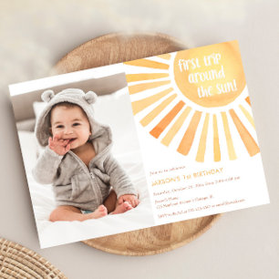 サンシャインファーストのまわりにトリップサン男女兼用 招待状