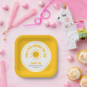 サンシャインファーストのまわりにトリップザサンファースト誕生日 ペーパープレート (パーティー)