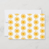 サンシャインファースト誕生日サンキューカード サンキューカード (裏面)