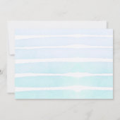 サンシャインファースト誕生日招待状と写真 招待状 (裏面)