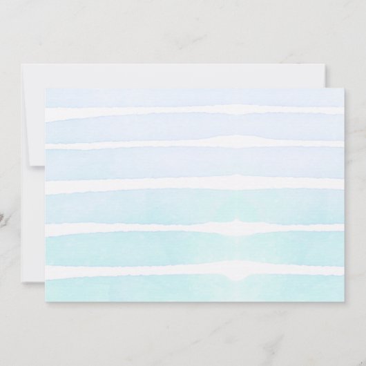 サンシャインファースト誕生日招待状と写真 招待状 (裏面)