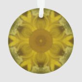 サンシャインフラワーバーストゴールデン オーナメント (裏面)