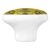 サンシャインフラワーバーストゴールデン セラミックノブ (側面)