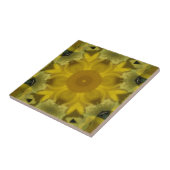 サンシャインフラワーバーストゴールデン タイル (側面)