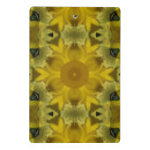 サンシャインフラワーバーストゴールデン ミニクリップボード (裏面)