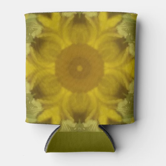 サンシャインフラワーバーストゴールデン 缶クーラー (正面)