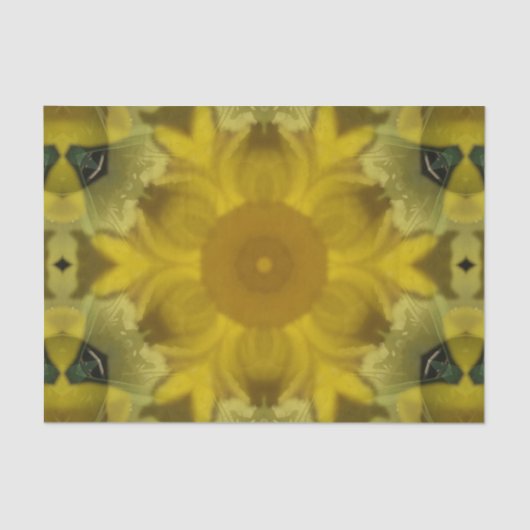 サンシャインフラワーバーストゴールデン 薄葉紙 (正面)