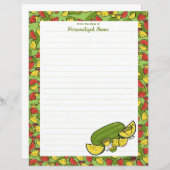 サンシャインフレームのスライス黄色いライン付き紙シート (正面/裏面)