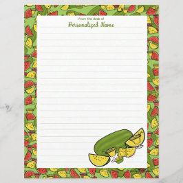 サンシャインフレームのスライス黄色いライン付き紙シート