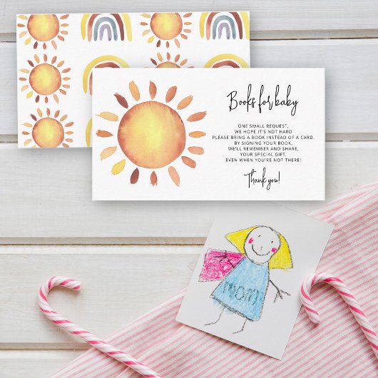 サンシャインブックベビーチケット エンクロージャーカード