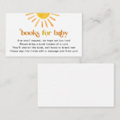 サンシャインブックベビー エンクロージャーカード (正面/裏面)