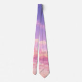 サンシャインブルースカイとフワフワ雲のネックタイ ネクタイ (裏面)