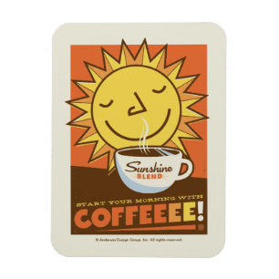 サンシャインブレンドコーヒー マグネット