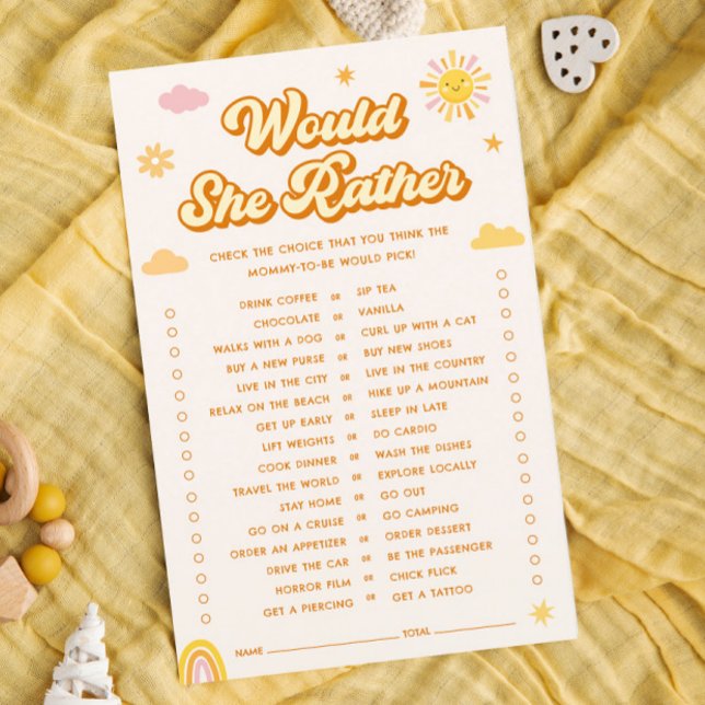 サンシャインベイビーシャワーは彼女はむしろゲームだろう (クリエイターアップロード済み)