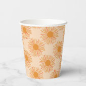 サンシャインベイビーシャワー　ここに来るよ、男の子 紙コップ (裏面)