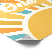 サンシャインベイビー来シャワー息子が好き ポスター (角)