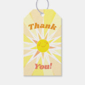 サンシャインベビーシャワーありがとう ギフトタグ (正面)