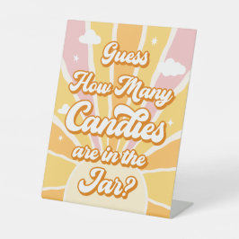 サンシャインベビーシャワーいくつ当てる 台座サイン