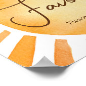 サンシャインベビーシャワーが好き ポスター (角)