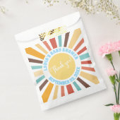 サンシャインベビーシャワーの小さな光線 フェイバーバッグ (封をした状態)