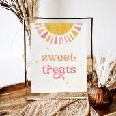 サンシャインベビーシャワースイートトリートサイン ポスター