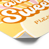 サンシャインベビーシャワーベビーは甘い好意 ポスター (角)