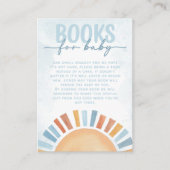 サンシャインベビーシャワーベビー依頼 エンクロージャーカード (正面)