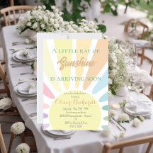 サンシャインベビーシャワーボホレトロピンクベビーシャワー