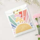 サンシャインベビーシャワーボホレトロレインボーサンシャイン フェイバーバッグ (封をした状態)